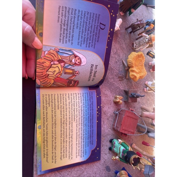 Playmobil Christmas Nativity 3996 & 3997 Wise Men Kings Sets Parts Lot & Book - Picture 3 of 15